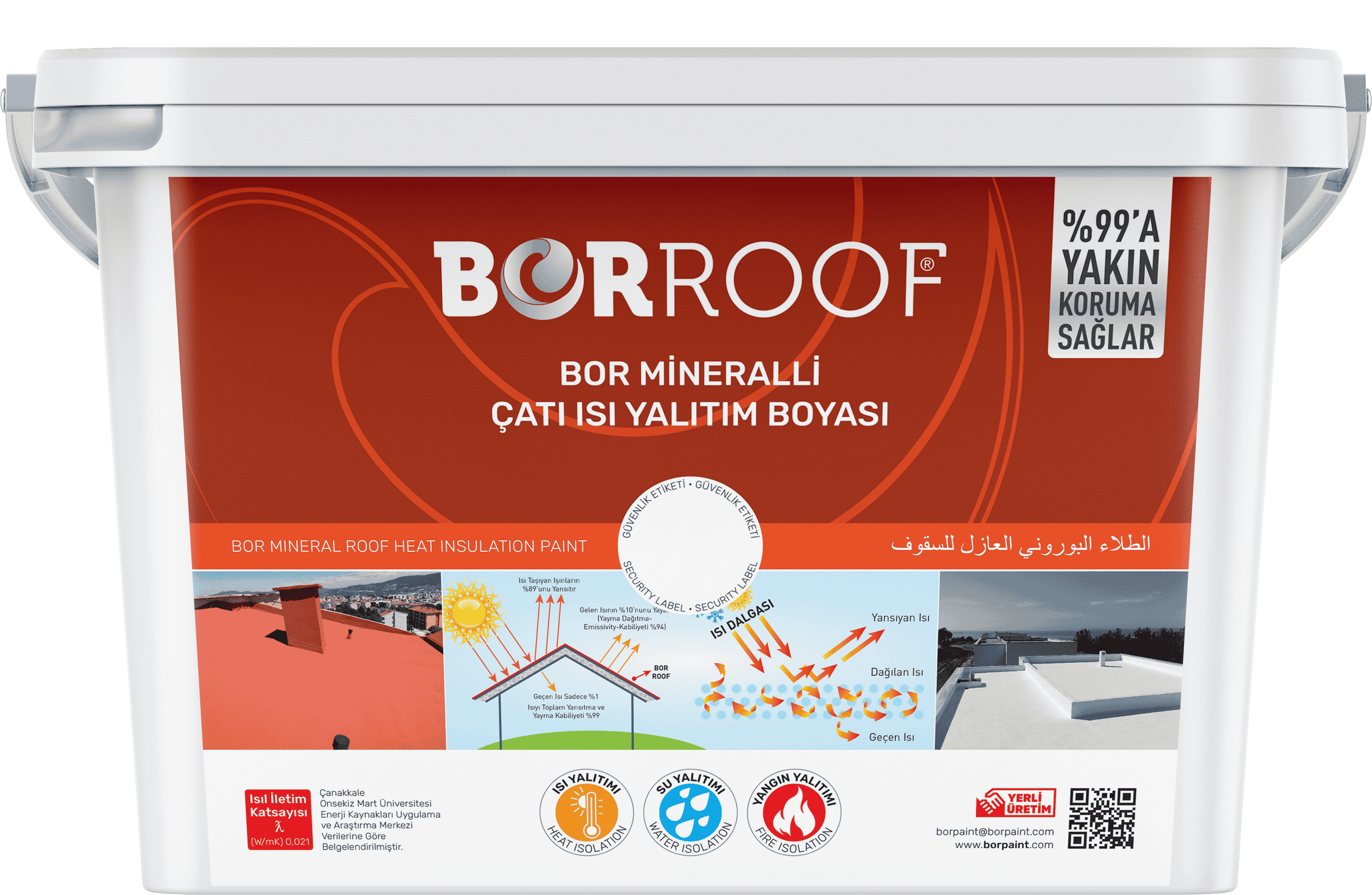 عایق حرارتی و رطوبتی بور